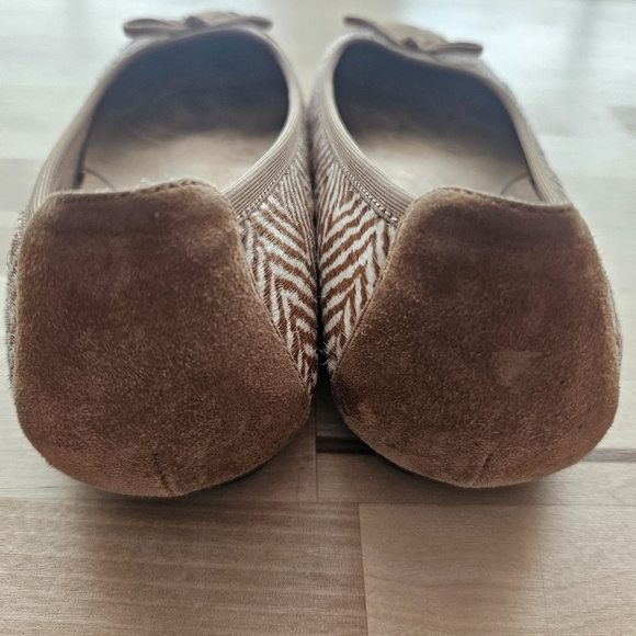 Vionic Womens Minna Flat Toffee Cream Size 7.5 - Picture 5 of 9